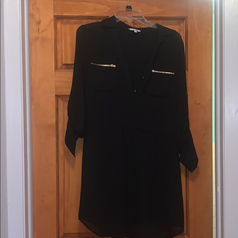 Black Naked zebra dress, NWOT